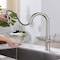 Kibi Fusion Single Handle Pull Down Kitchen & Bar Sink Faucet - Brushed Nickel KKF2017BN - alternate 9